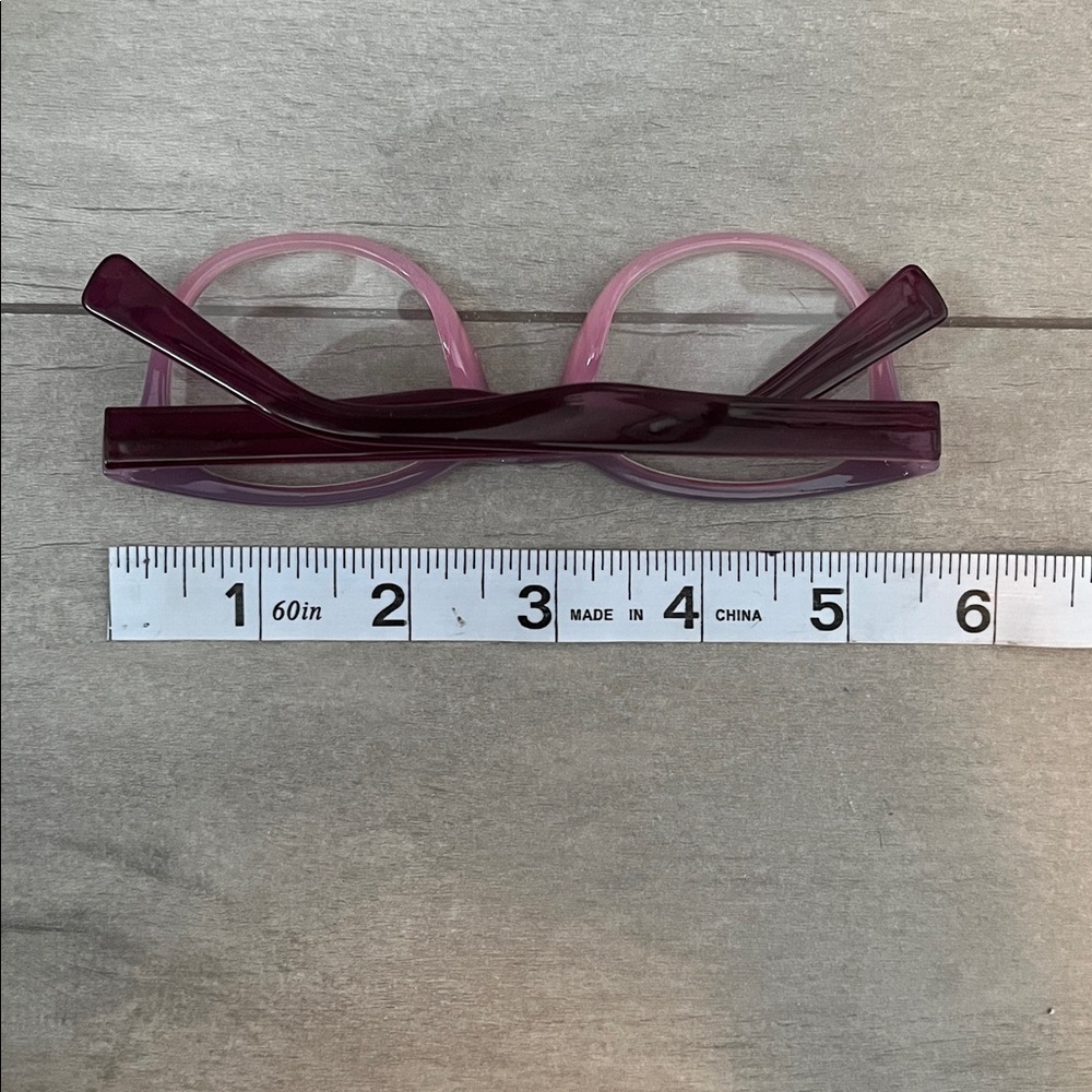 NWOT SAVEYEWEAR Purple Reader Glasses +1.75 - Picture 7 of 7